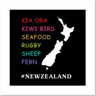 New Zealand Posters and Art